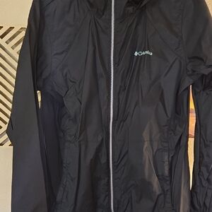 Columbia Black Full-Zip Hooded Jacket